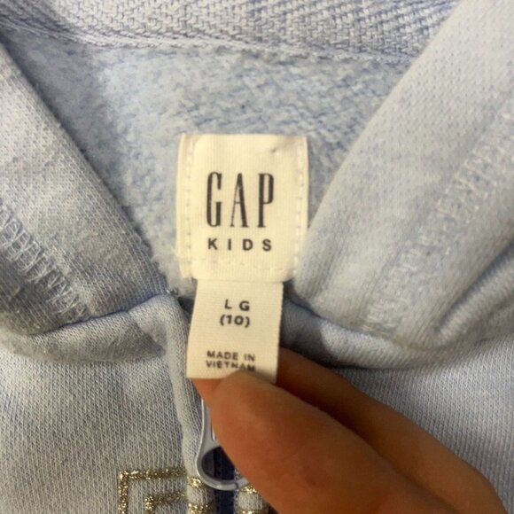 Lot of 2 Gap Kids Full Zip Y2K Hoodies - Picture 6 of 7